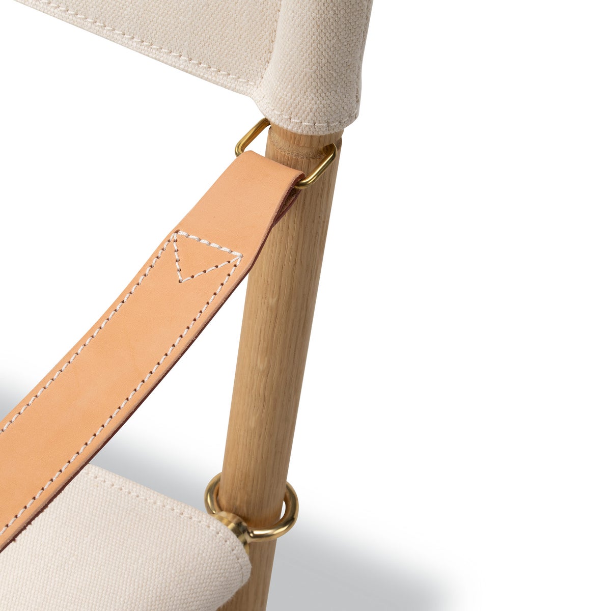 FREDERICIA（フレデリシア） / MK16 Folding Chair（フォールディングチェア） / Model 6016 / オーク材・オイル仕上げ / コットンキャンバス / オフホワイト