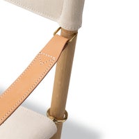 FREDERICIA（フレデリシア） / MK16 Folding Chair（フォールディングチェア） / Model 6016 / オーク材・オイル仕上げ / コットンキャンバス / オフホワイト