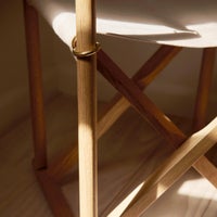 FREDERICIA（フレデリシア） / MK16 Folding Chair（フォールディングチェア） / Model 6016 / オーク材・オイル仕上げ / コットンキャンバス / オフホワイト