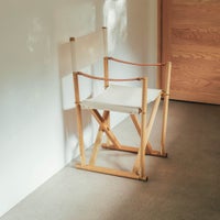 FREDERICIA（フレデリシア） / MK16 Folding Chair（フォールディングチェア） / Model 6016 / オーク材・オイル仕上げ / コットンキャンバス / オフホワイト