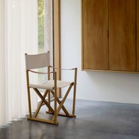 FREDERICIA（フレデリシア） / MK16 Folding Chair（フォールディングチェア） / Model 6016 / オーク材・オイル仕上げ / コットンキャンバス / オフホワイト