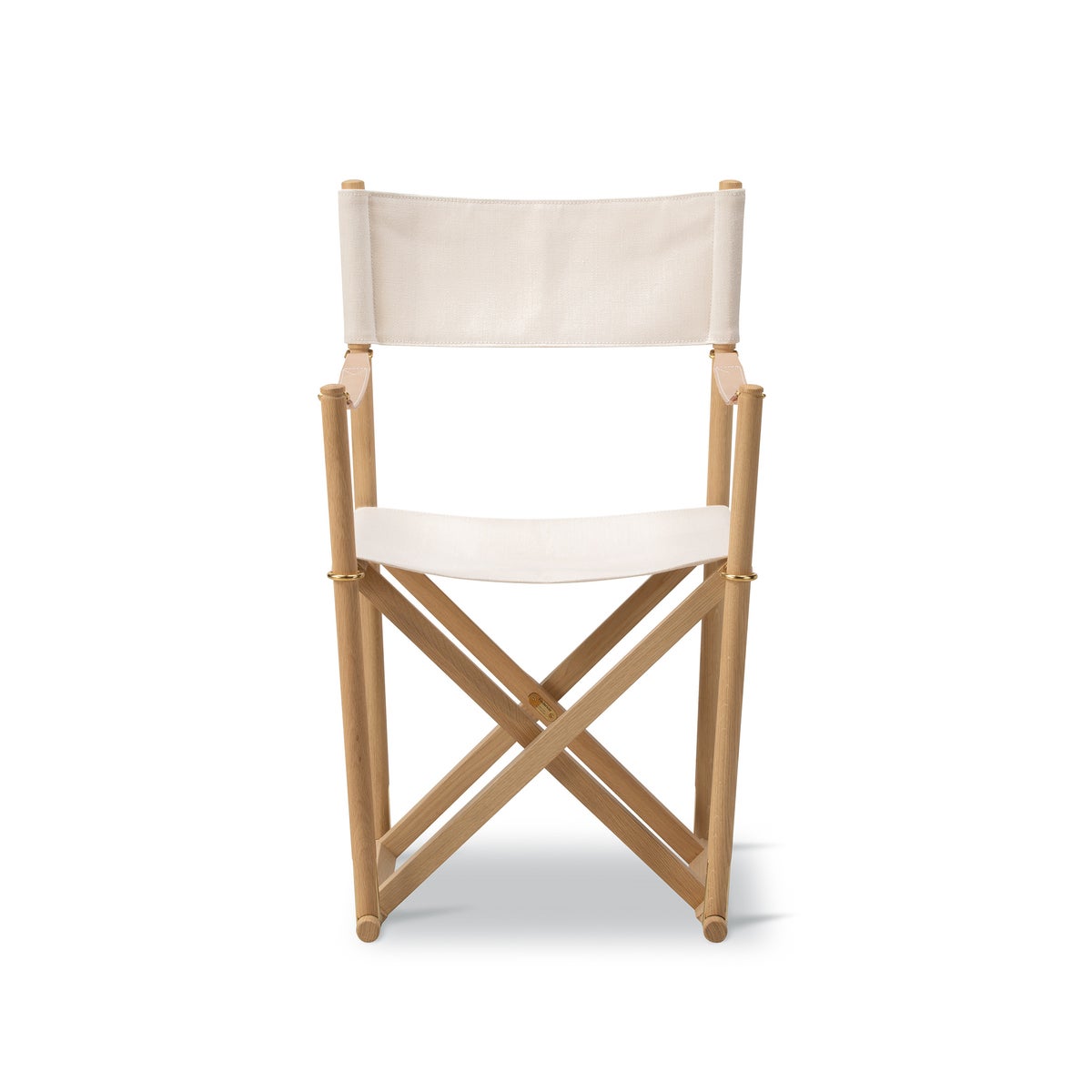 FREDERICIA（フレデリシア） / MK16 Folding Chair（フォールディングチェア） / Model 6016 / オーク材・ライトオイル仕上げ / コットンキャンバス / オフホワイト