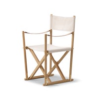 FREDERICIA（フレデリシア） / MK16 Folding Chair（フォールディングチェア） / Model 6016 / オーク材・ライトオイル仕上げ / コットンキャンバス / オフホワイト