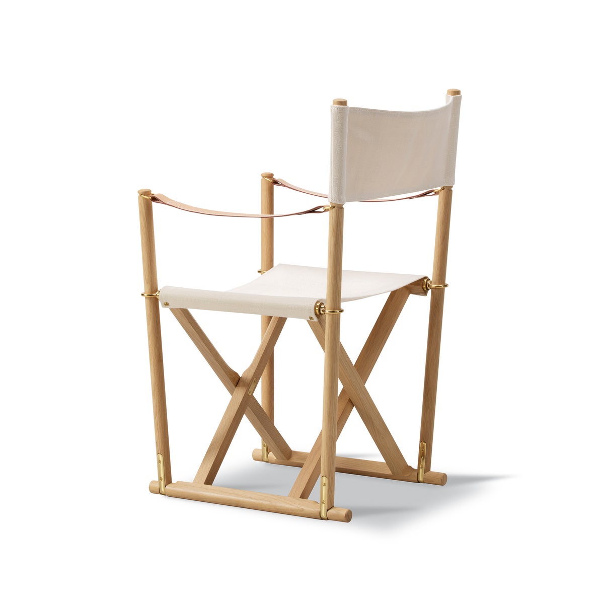 FREDERICIA（フレデリシア） / MK16 Folding Chair（フォールディングチェア） / Model 6016 / オーク材・ライトオイル仕上げ / コットンキャンバス / オフホワイト