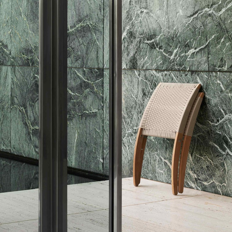 《セットB》CARL HANSEN & SON （カール・ハンセン＆サン） / MG501 キューバチェア（チーク材・無塗装・フラットロープ セサミ）2脚