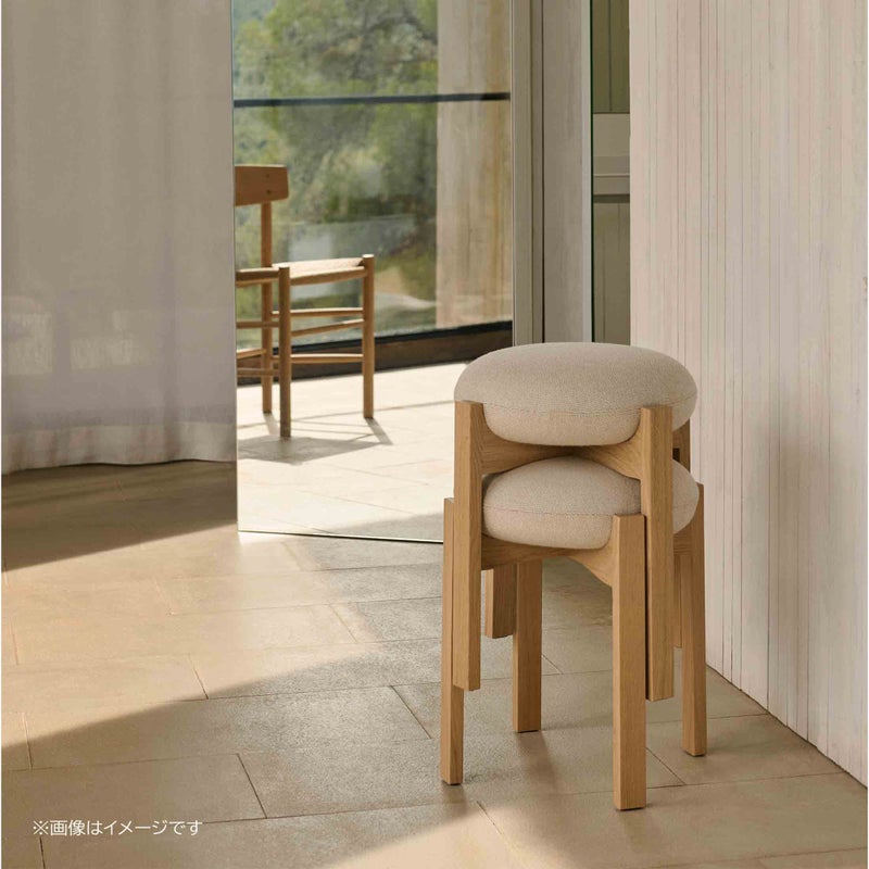 FREDERICIA（フレデリシア） / Pioneer Stool（パイオニア スツール） / Model 6830 / オーク材・ラッカー仕上げ / Vidar 786