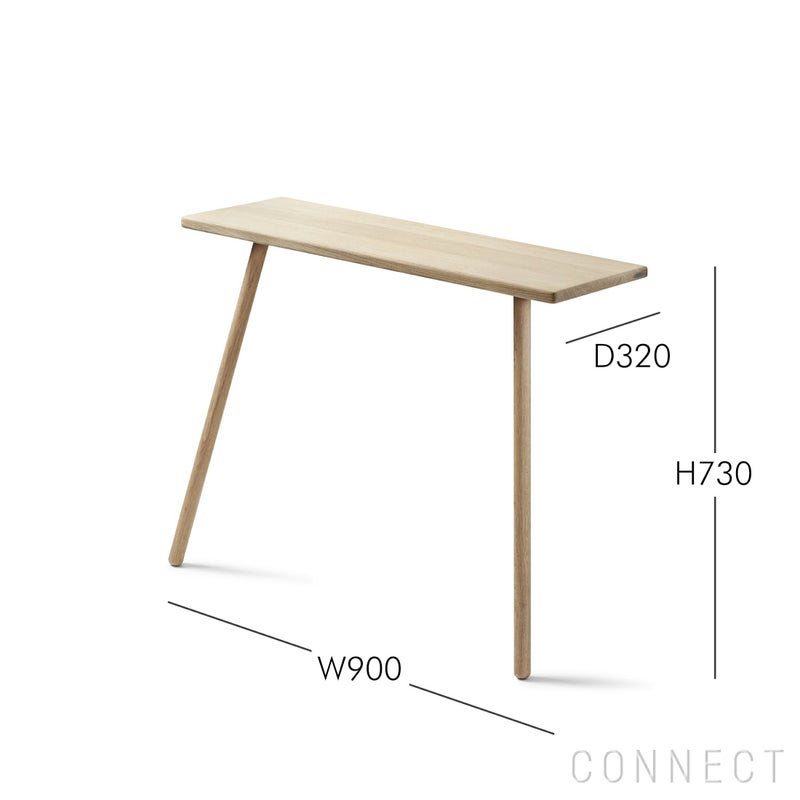 【ポイント20倍】【アウトレット】FRITZ HANSEN（フリッツ・ハンセン） / SKAGERAK（スカゲラック） / Georg Console Table（ジョージ コンソール テーブル） / オーク材 / 飾り棚