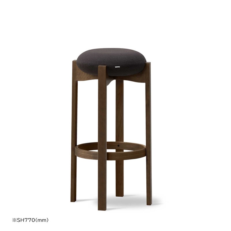FREDERICIA（フレデリシア） / Pioneer Stool（パイオニア スツール） / Model 6831 / スモークドオーク材・ステイン仕上げ / Vidar 386