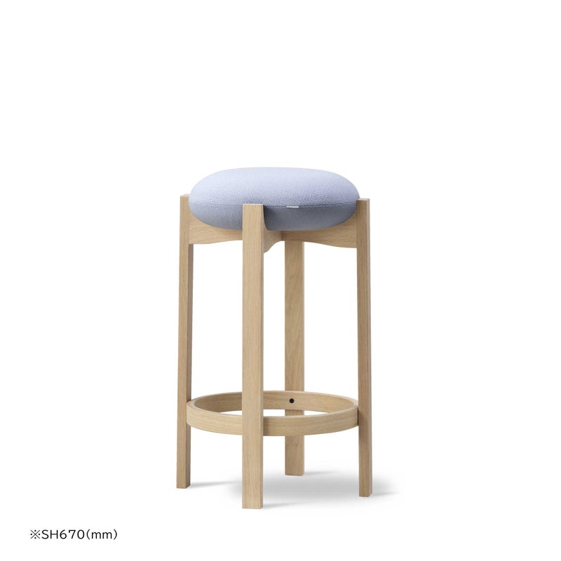 FREDERICIA（フレデリシア） / Pioneer Stool（パイオニア スツール） / Model 6831 / オーク材・ラッカー仕上げ / Vidar 723