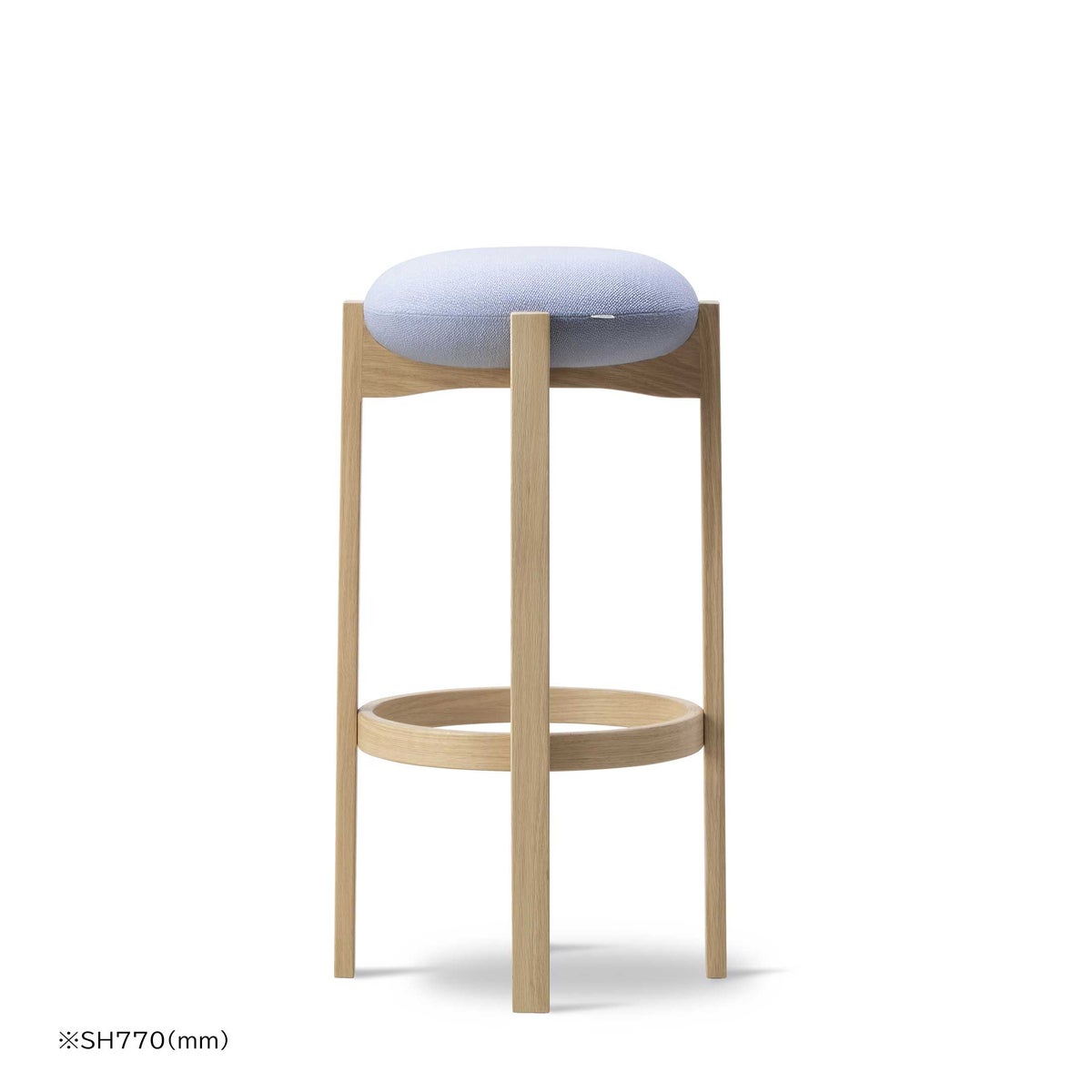FREDERICIA（フレデリシア） / Pioneer Stool（パイオニア スツール） / Model 6831 / オーク材・ラッカー仕上げ / Vidar 723