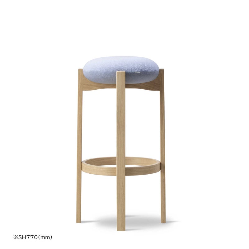 FREDERICIA（フレデリシア） / Pioneer Stool（パイオニア スツール） / Model 6831 / オーク材・ラッカー仕上げ / Vidar 723