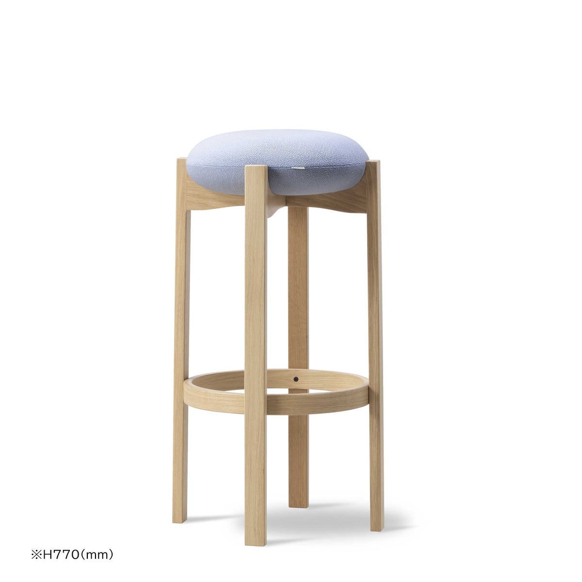 FREDERICIA（フレデリシア） / Pioneer Stool（パイオニア スツール） / Model 6831 / オーク材・ラッカー仕上げ / Vidar 723