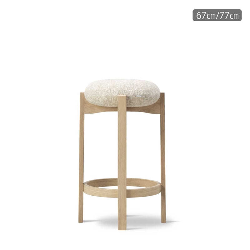 FREDERICIA（フレデリシア） / Pioneer Stool（パイオニア スツール） / Model 6831 / オーク材・ラッカー仕上げ / Zero 0001