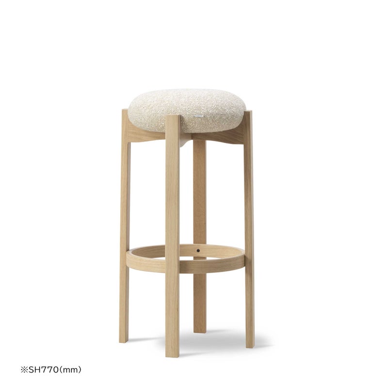 FREDERICIA（フレデリシア） / Pioneer Stool（パイオニア スツール） / Model 6831 / オーク材・ラッカー仕上げ / Zero 0001