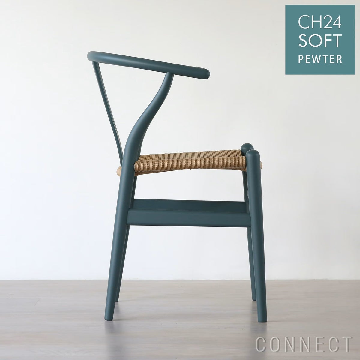 CH24 SOFT / PEWTER（ピューター） / Yチェアソフト（ワイチェア） ビーチ材・マットカラー / CARL HANSEN & SON （カール・ハンセン＆サン）