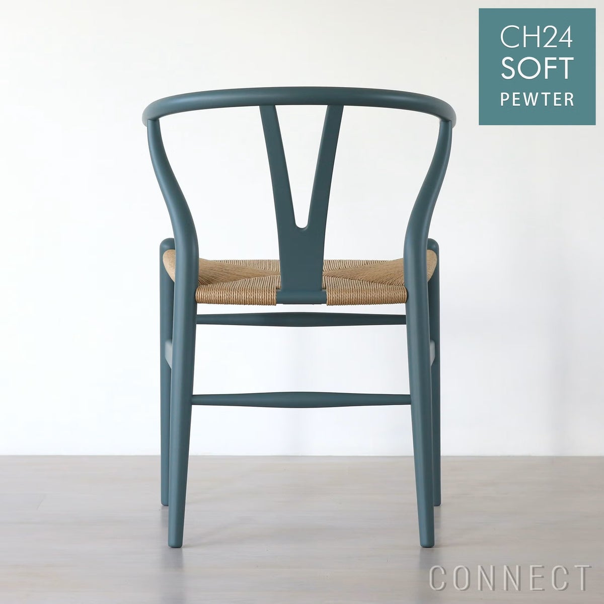 CH24 SOFT / PEWTER（ピューター） / Yチェアソフト（ワイチェア） ビーチ材・マットカラー / CARL HANSEN & SON （カール・ハンセン＆サン）