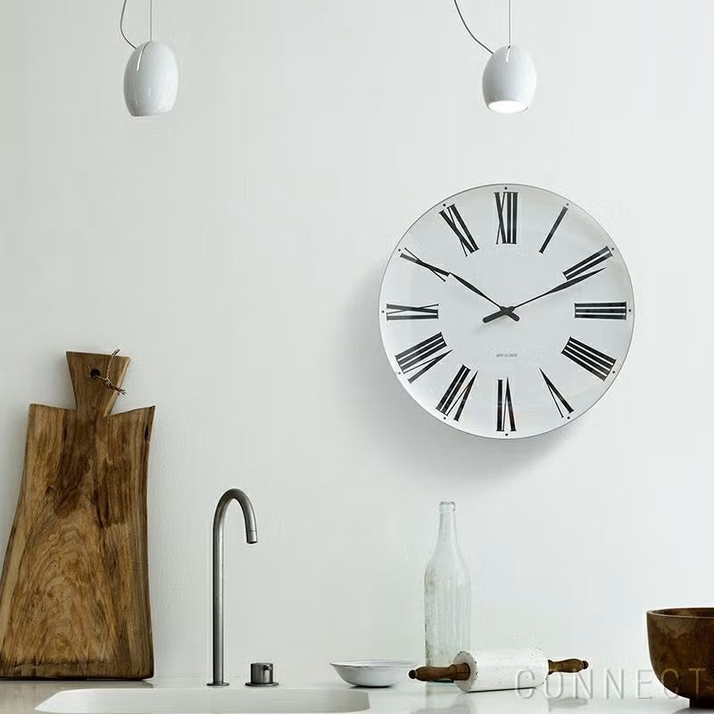 【アウトレット】ARNE JACOBSEN（アルネ・ヤコブセン） / ROMAN（ローマン） / 480mm / 掛け時計