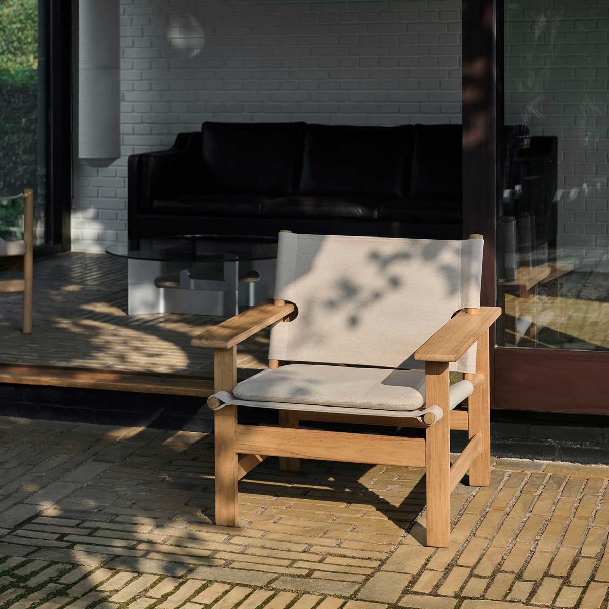 FREDERICIA（フレデリシア） / The Canvas Chair（キャンバスチェア） / Model 2131 / チーク材 / ラウンジチェア