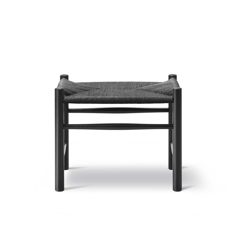 FREDERICIA（フレデリシア） / J16 Stool / Model 16002 / オーク材・ブラックラッカー仕上げ・ブラックペーパーコード / スツール