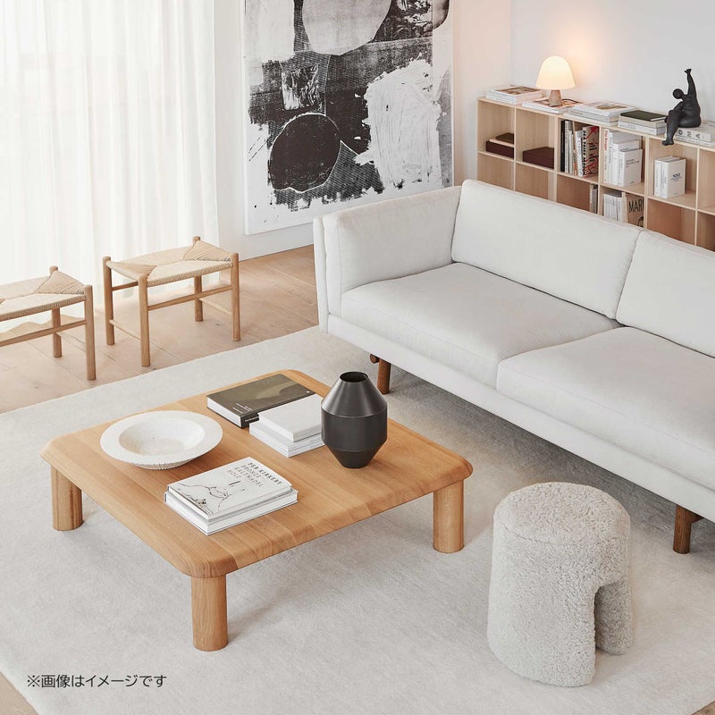 FREDERICIA（フレデリシア） / J16 Stool / Model 16002 / オーク材・ブラックラッカー仕上げ・ブラックペーパーコード / スツール