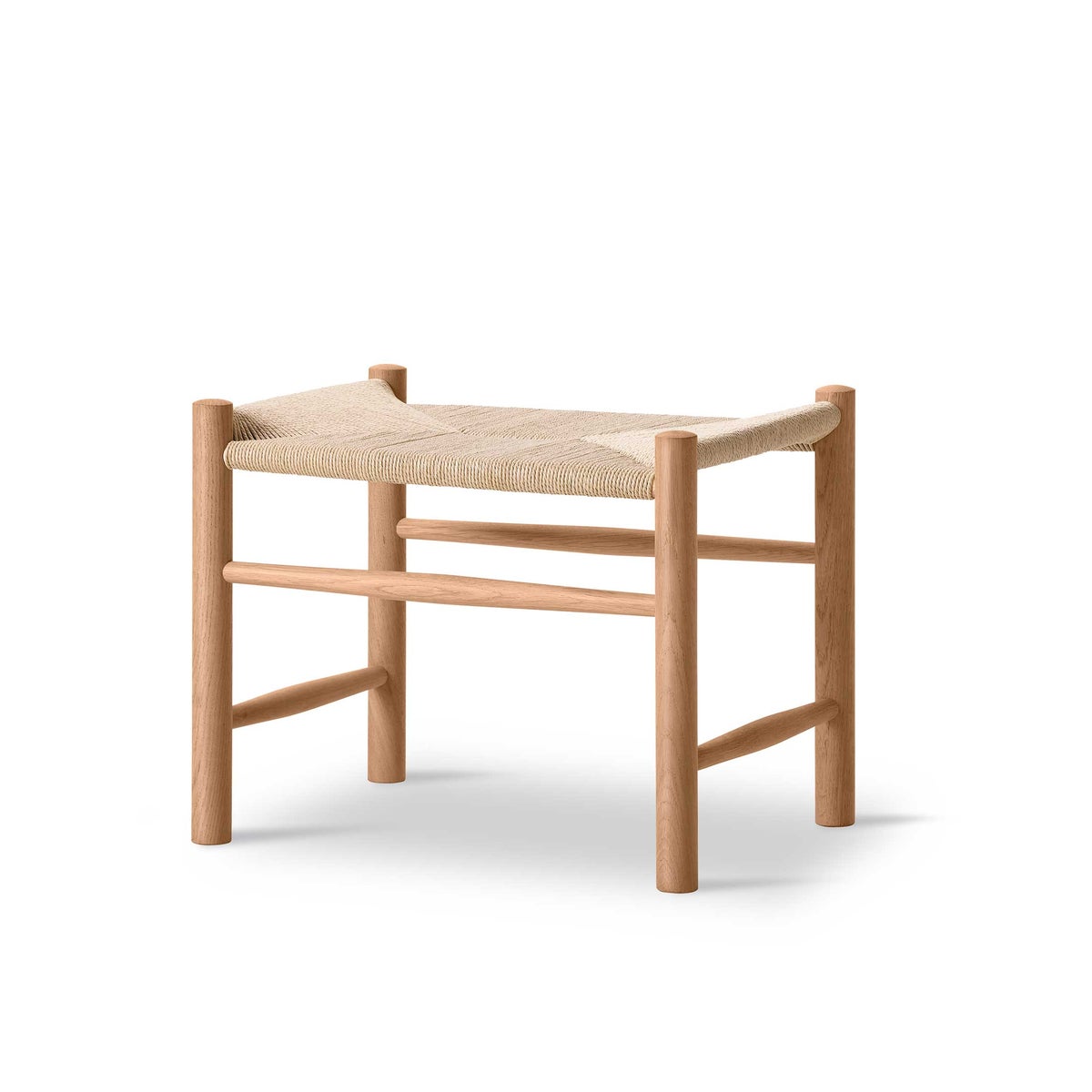 FREDERICIA（フレデリシア） / J16 Stool / Model 16002 / オーク材・オイル仕上げ・ナチュラルペーパーコード / スツール