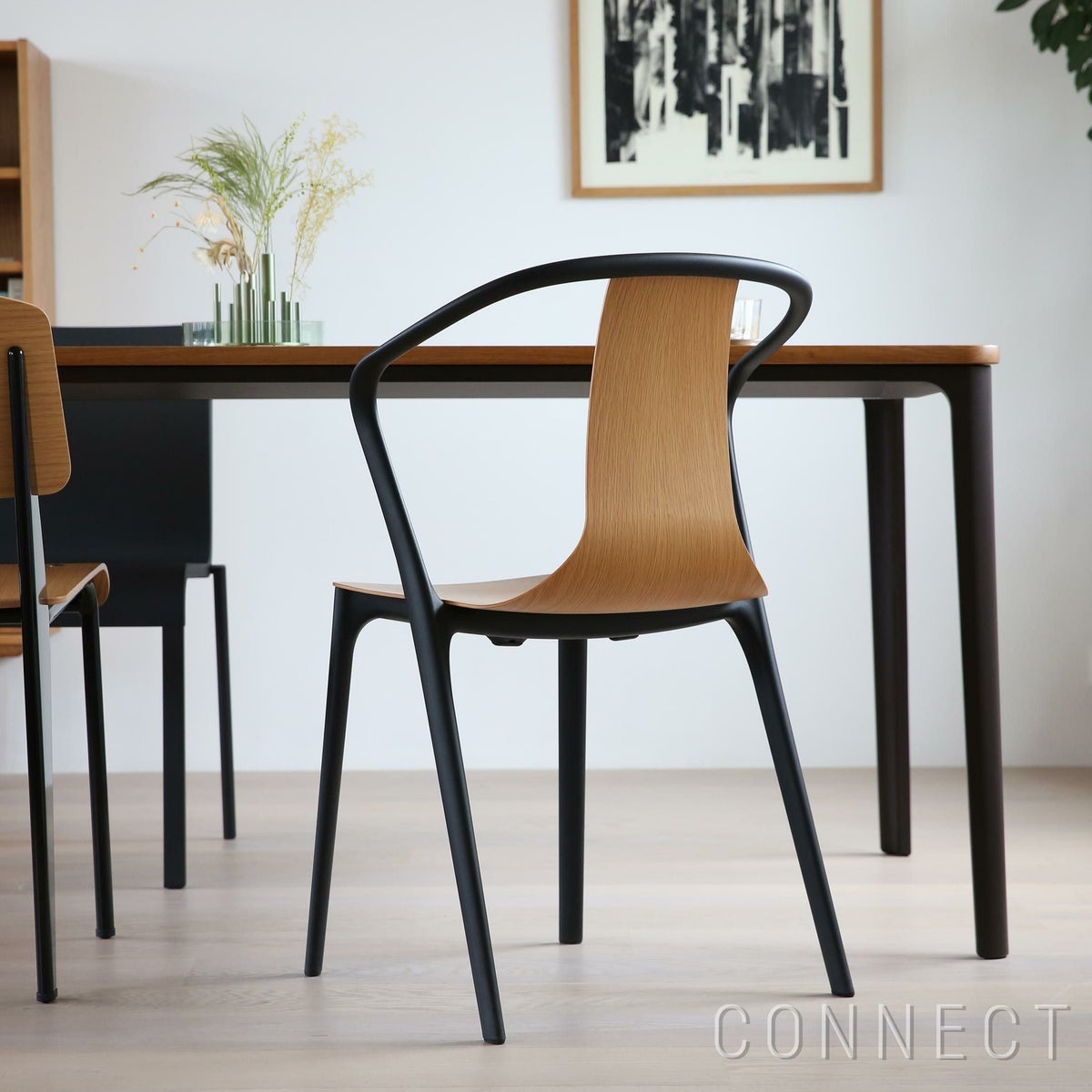 【アウトレット】Vitra（ヴィトラ） / Belleville Armchair Wood（ベルヴィルアームチェアウッド） / ナチュラルオーク