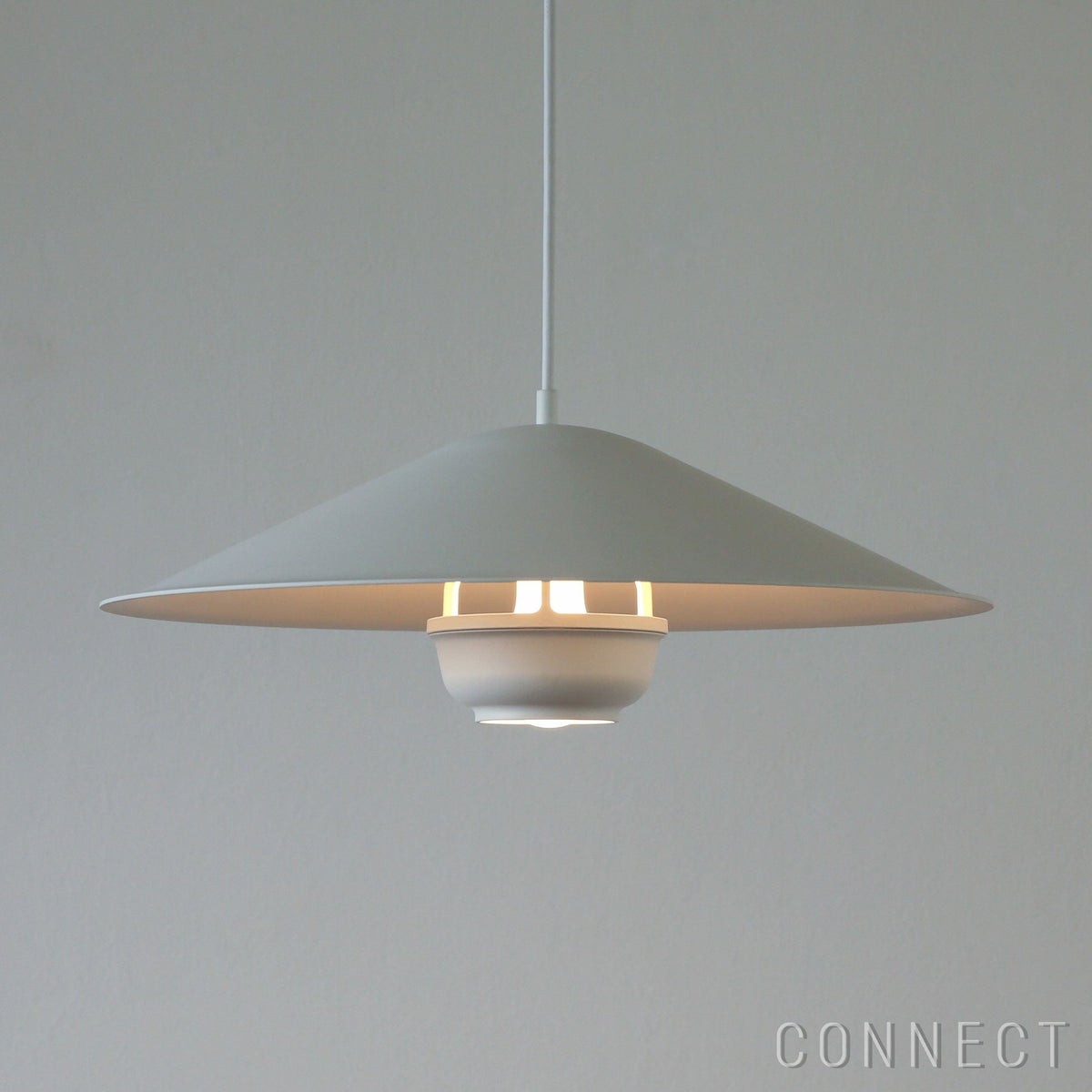 【アウトレット】Artek（アルテック） / Kori Pendant Light with Dune Shade（コリ ペンダント・デューンシェード） / ホワイト / 全長1500mm / ペンダントライト