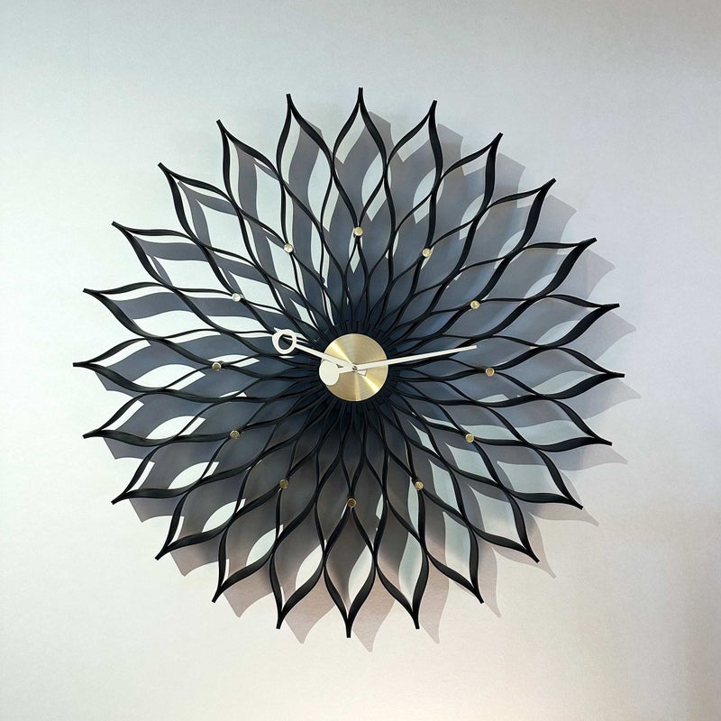 Vitra（ヴィトラ） / Wall Clocks（ウォールクロック） / Sunflower Clock （サンフラワー クロック） / Black / 掛け時計