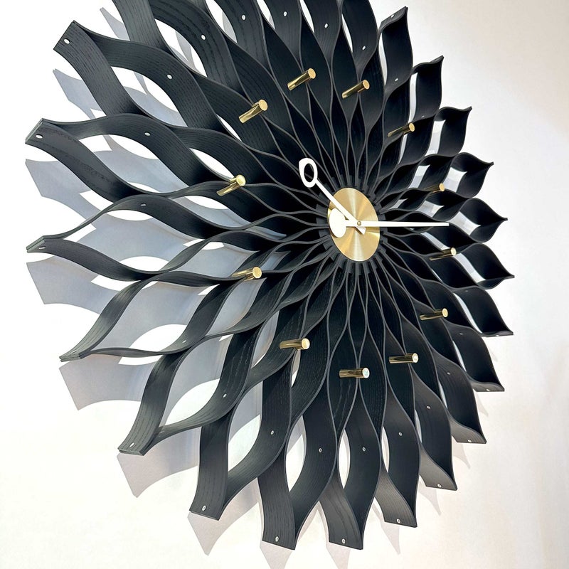 Vitra（ヴィトラ） / Wall Clocks（ウォールクロック） / Sunflower Clock （サンフラワー クロック） / Black / 掛け時計