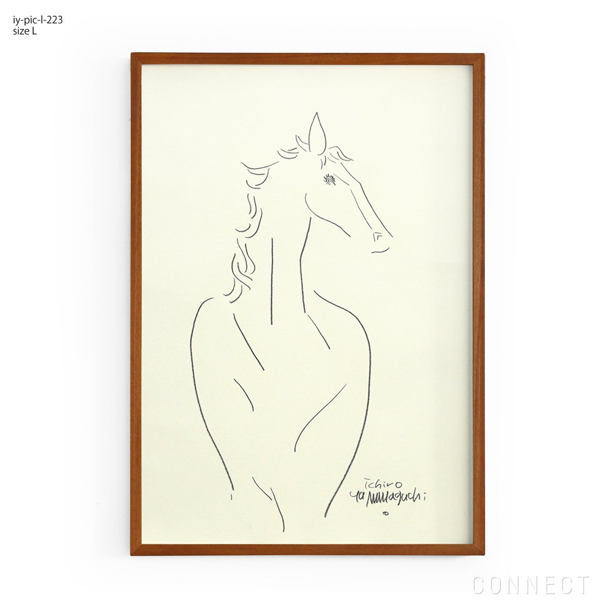 山口一郎 / Lサイズ / 馬 / iy-pic-l-223