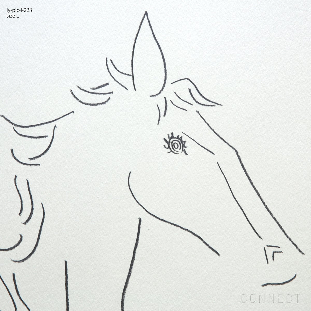 山口一郎 / Lサイズ / 馬 / iy-pic-l-223