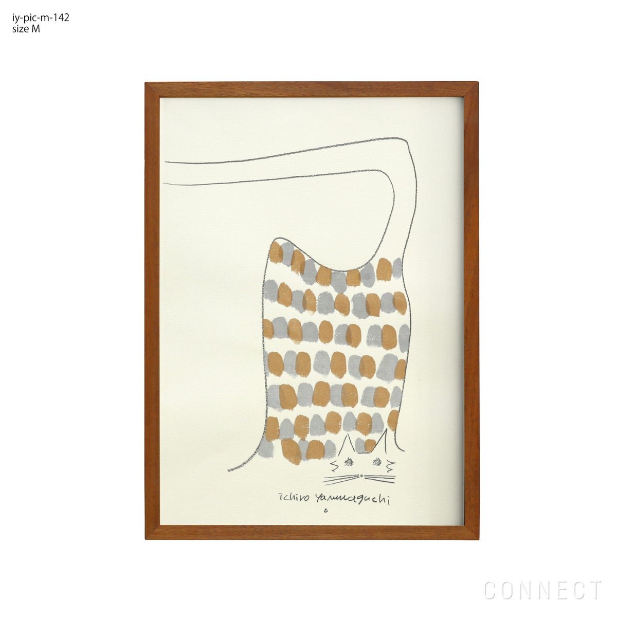 山口一郎 / Mサイズ / 金銀のねこ / iy-pic-m-142