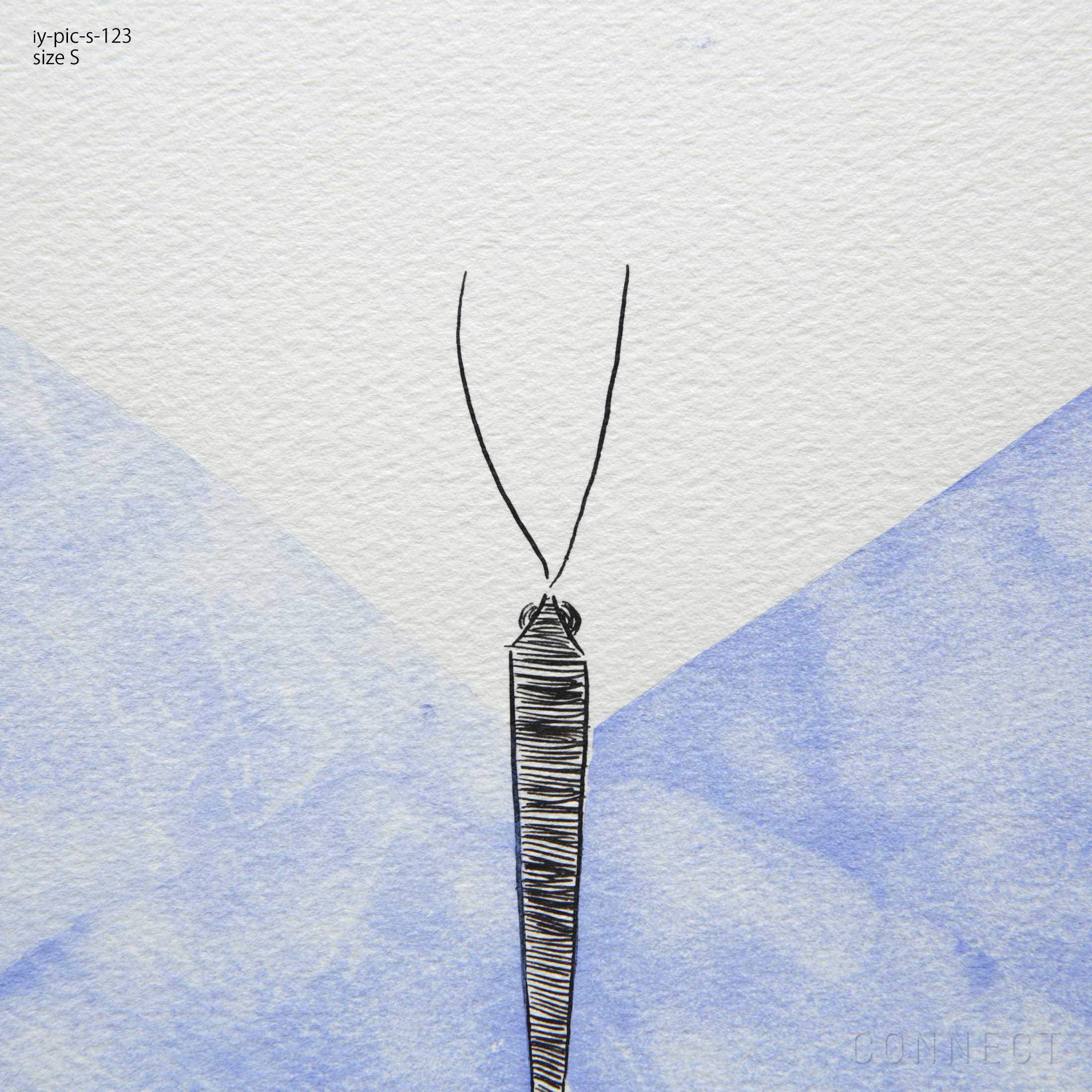 山口一郎 / Sサイズ / 蝶 青 / iy-pic-s-123 | CONNECT