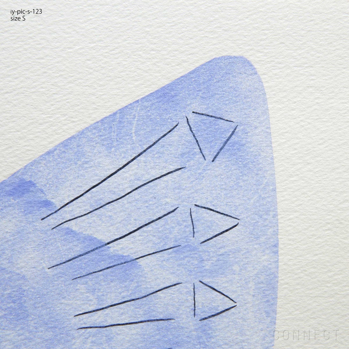山口一郎 / Sサイズ / 蝶　青 / iy-pic-s-123