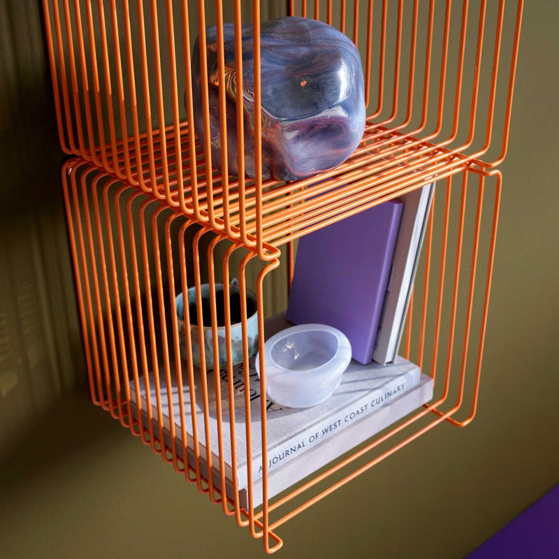 Montana（モンタナ） / Panton Wire（パントンワイヤー） / シングル W34.8cm / 234 Tangerine（タンジェリン） / シェルフ / 100周年記念 限定モデル