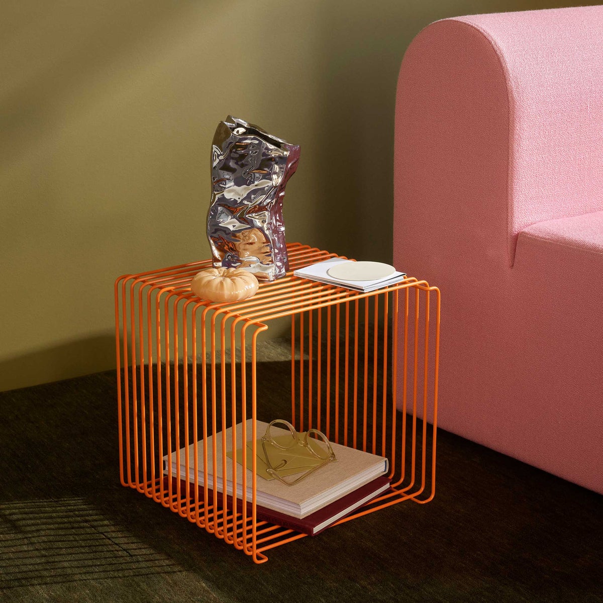 Montana（モンタナ） / Panton Wire（パントンワイヤー） / シングル W34.8cm / 234 Tangerine（タンジェリン） / シェルフ / 100周年記念 限定モデル