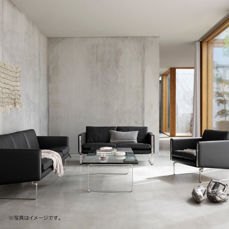 CARL HANSEN & SON（カール・ハンセン＆サン） / CH102 SOFA / ステンレススチール / Thor 307 / 2シーターソファ