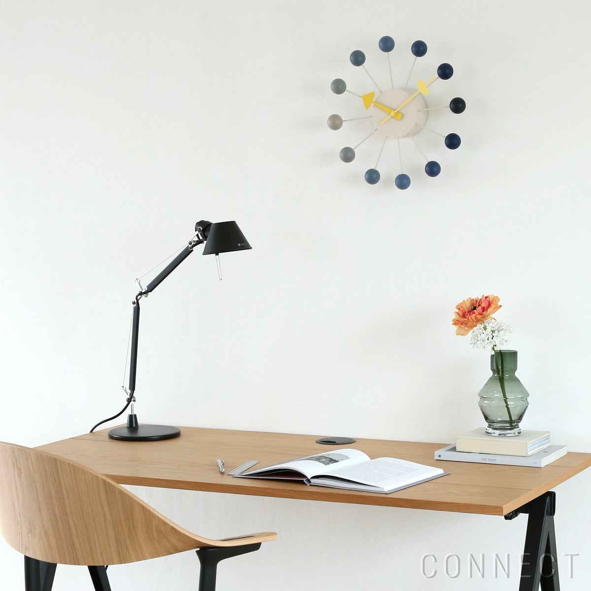 【アウトレット】【限定モデル】Vitra（ヴィトラ） / Wall Clocks（ウォールクロック） / Ball Clock（ボール クロック）Limited Edition / Dusk（ダスク） / 掛け時計'