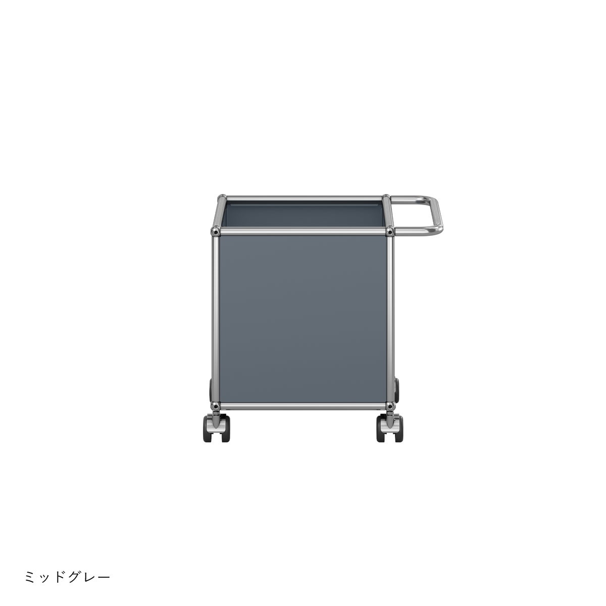 USMハラー（ユーエスエムハラー） / トイボックスキャスター付き / W373×D373×H430mm / プルハンドル×1 / ソフトキャスター×4（内ハンドル側2個ロック可）