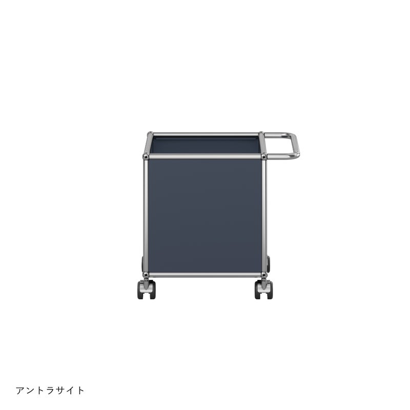 USMハラー（ユーエスエムハラー） / トイボックスキャスター付き / W373×D373×H430mm / プルハンドル×1 / ソフトキャスター×4（内ハンドル側2個ロック可）
