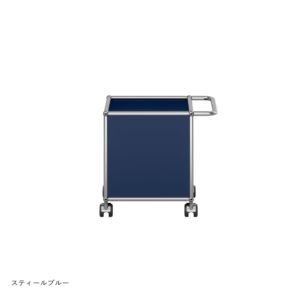 USMハラー（ユーエスエムハラー） / トイボックスキャスター付き / W373×D373×H430mm / プルハンドル×1 / ソフトキャスター×4（内ハンドル側2個ロック可）