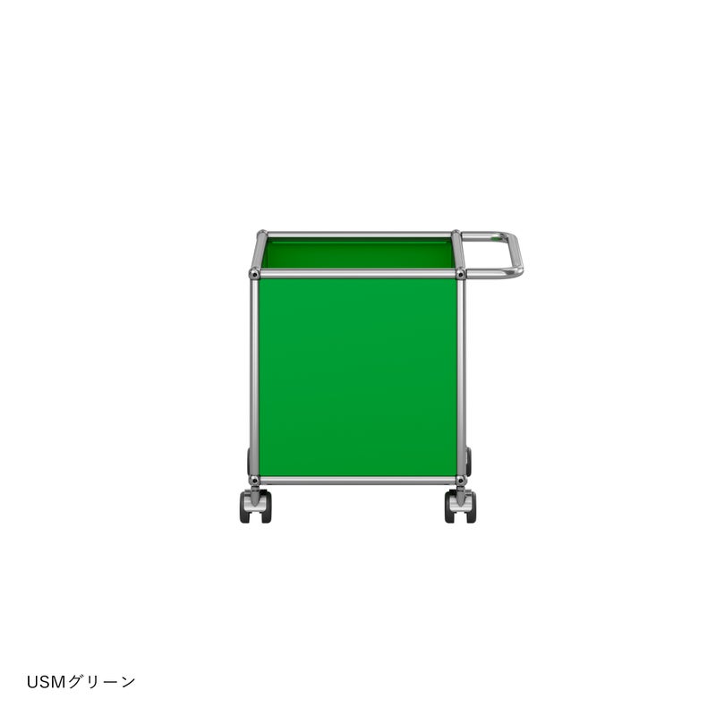 USMハラー（ユーエスエムハラー） / トイボックスキャスター付き / W373×D373×H430mm / プルハンドル×1 / ソフトキャスター×4（内ハンドル側2個ロック可）