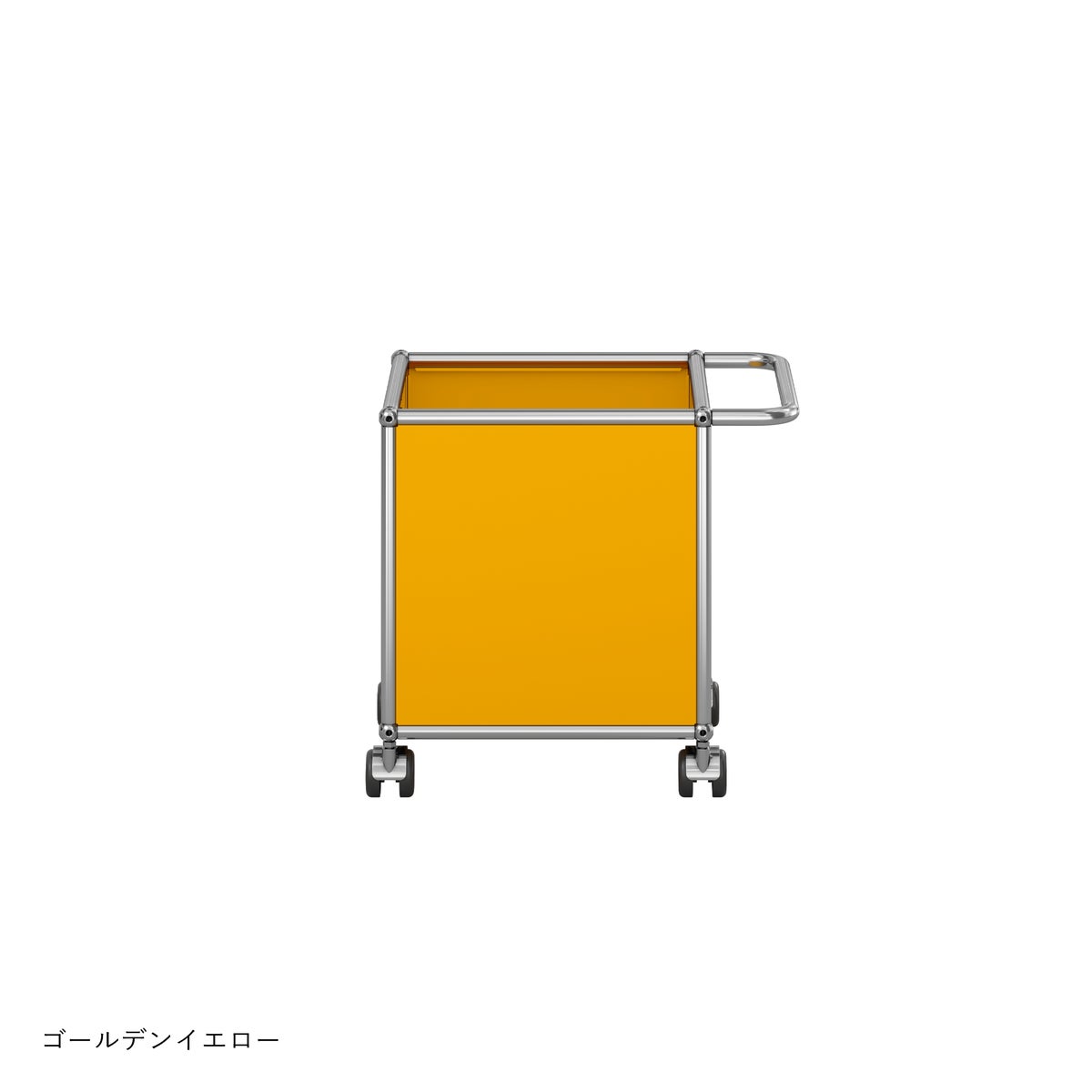 USMハラー（ユーエスエムハラー） / トイボックスキャスター付き / W373×D373×H430mm / プルハンドル×1 / ソフトキャスター×4（内ハンドル側2個ロック可）