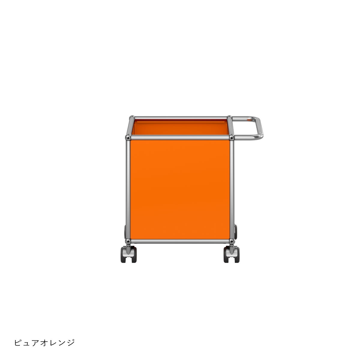 USMハラー（ユーエスエムハラー） / トイボックスキャスター付き / W373×D373×H430mm / プルハンドル×1 / ソフトキャスター×4（内ハンドル側2個ロック可）