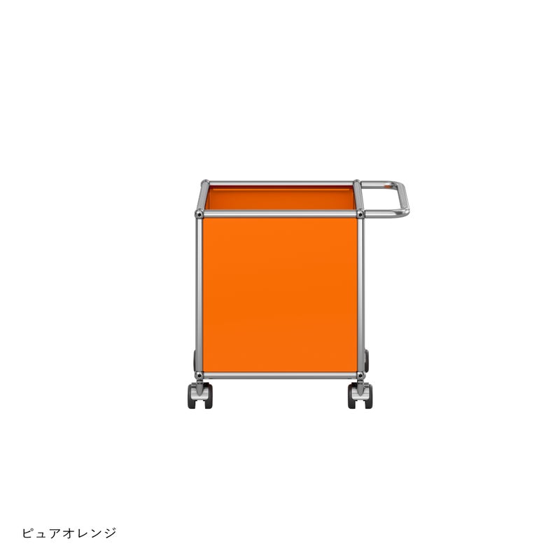 USMハラー（ユーエスエムハラー） / トイボックスキャスター付き / W373×D373×H430mm / プルハンドル×1 / ソフトキャスター×4（内ハンドル側2個ロック可）