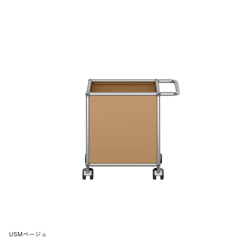 USMハラー（ユーエスエムハラー） / トイボックスキャスター付き / W373×D373×H430mm / プルハンドル×1 / ソフトキャスター×4（内ハンドル側2個ロック可）
