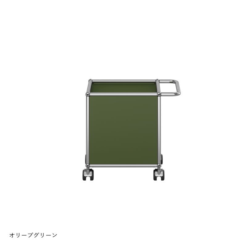USMハラー（ユーエスエムハラー） / トイボックスキャスター付き / W373×D373×H430mm / プルハンドル×1 / ソフトキャスター×4（内ハンドル側2個ロック可）