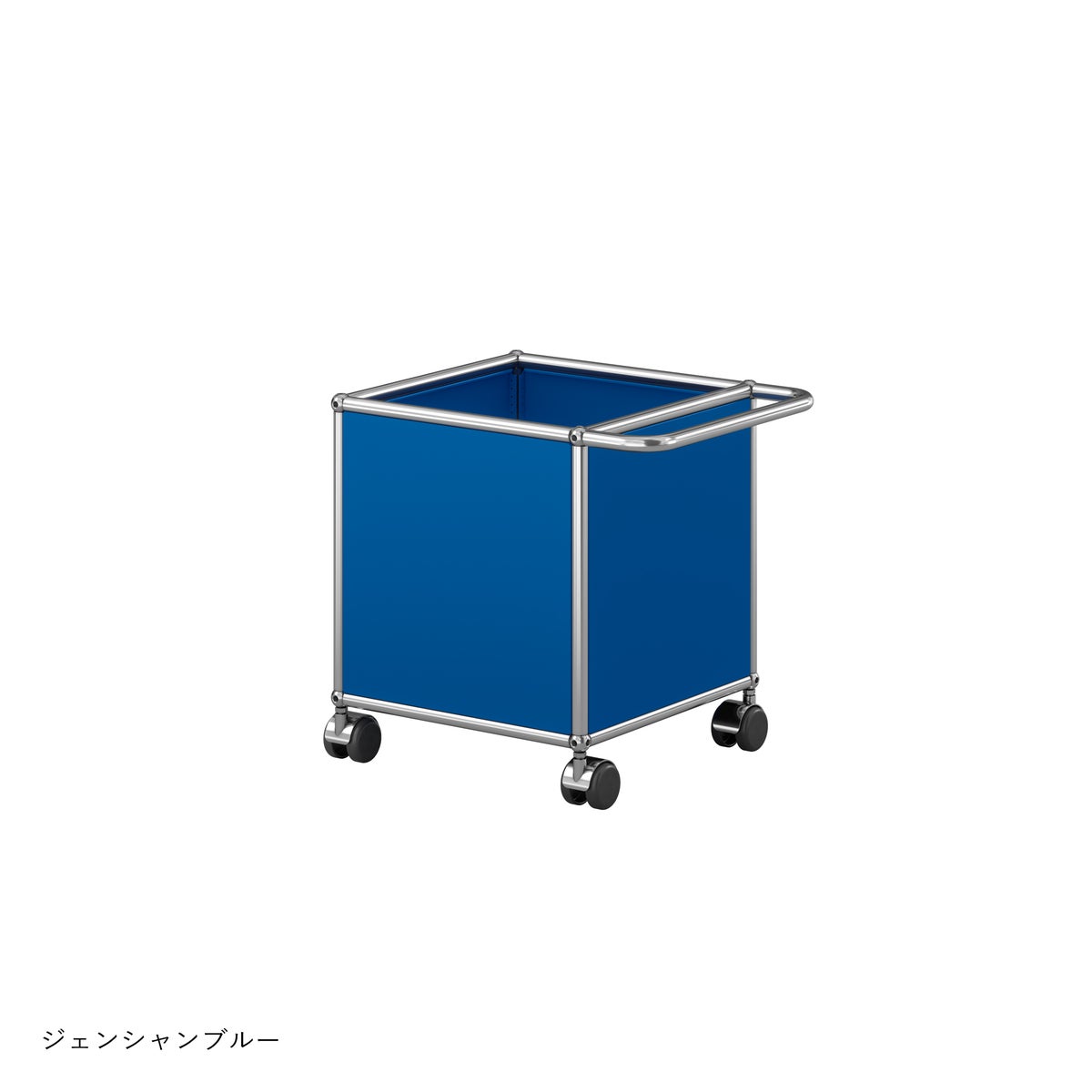USMハラー（ユーエスエムハラー） / トイボックスキャスター付き / W373×D373×H430mm / プルハンドル×1 / ソフトキャスター×4（内ハンドル側2個ロック可）