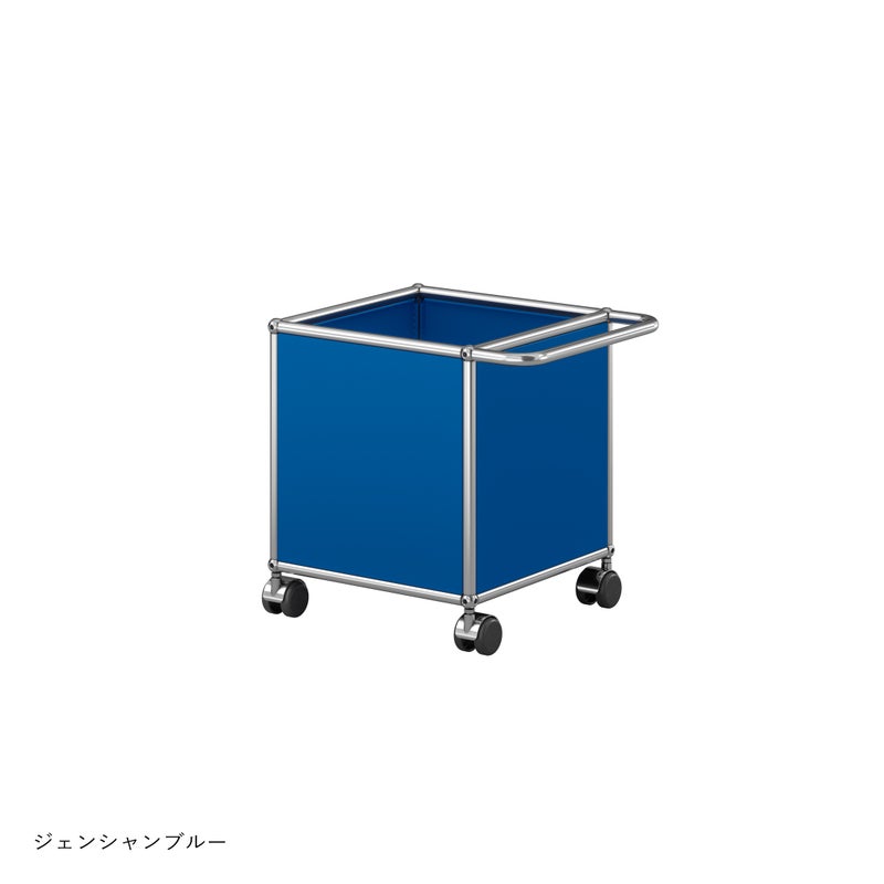 USMハラー（ユーエスエムハラー） / トイボックスキャスター付き / W373×D373×H430mm / プルハンドル×1 / ソフトキャスター×4（内ハンドル側2個ロック可）