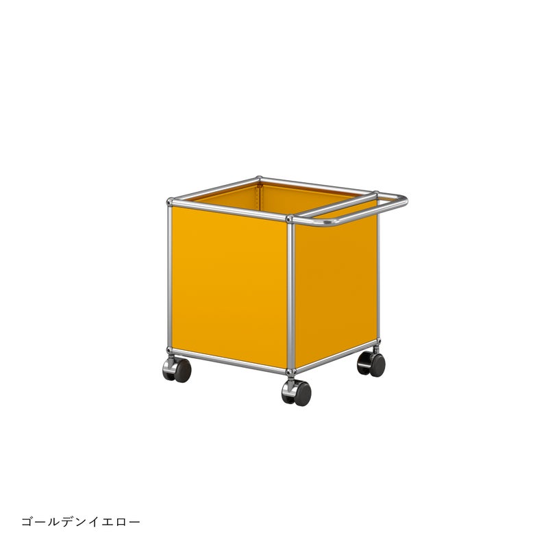 USMハラー（ユーエスエムハラー） / トイボックスキャスター付き / W373×D373×H430mm / プルハンドル×1 / ソフトキャスター×4（内ハンドル側2個ロック可）